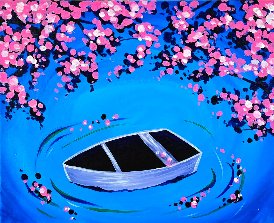 Paint + Sip: Gently Down the Stream