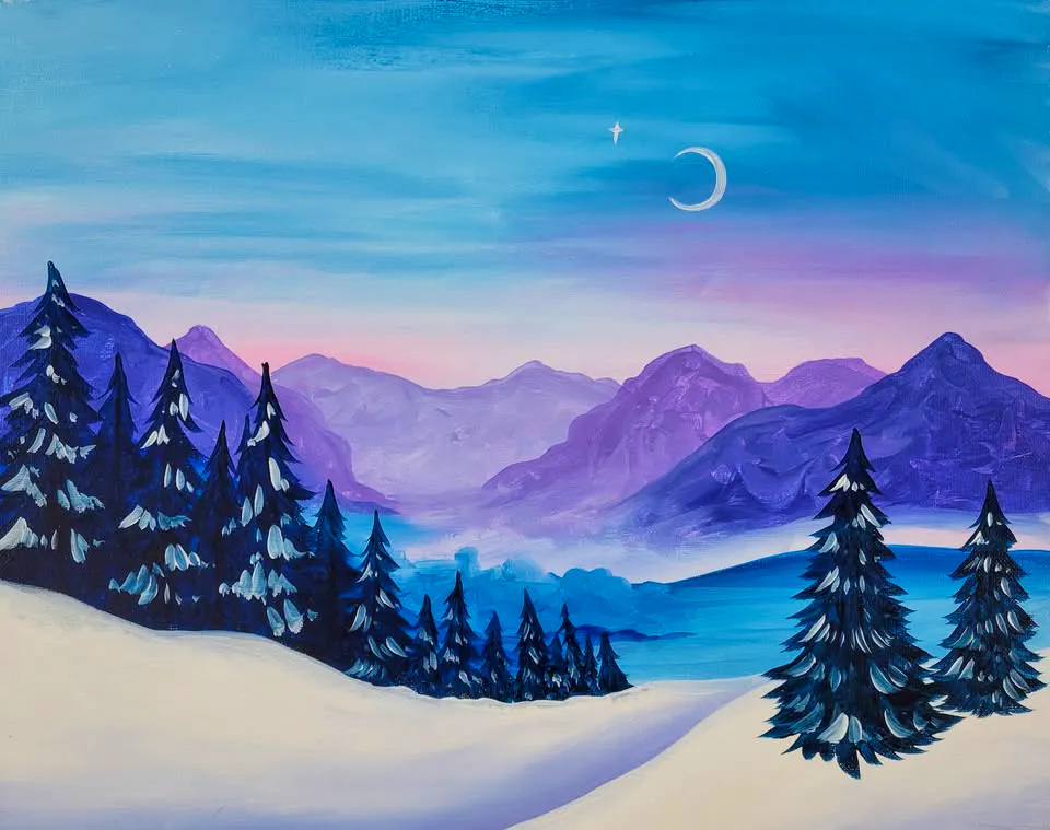 Paint & Sip: “Winter Wonderland”