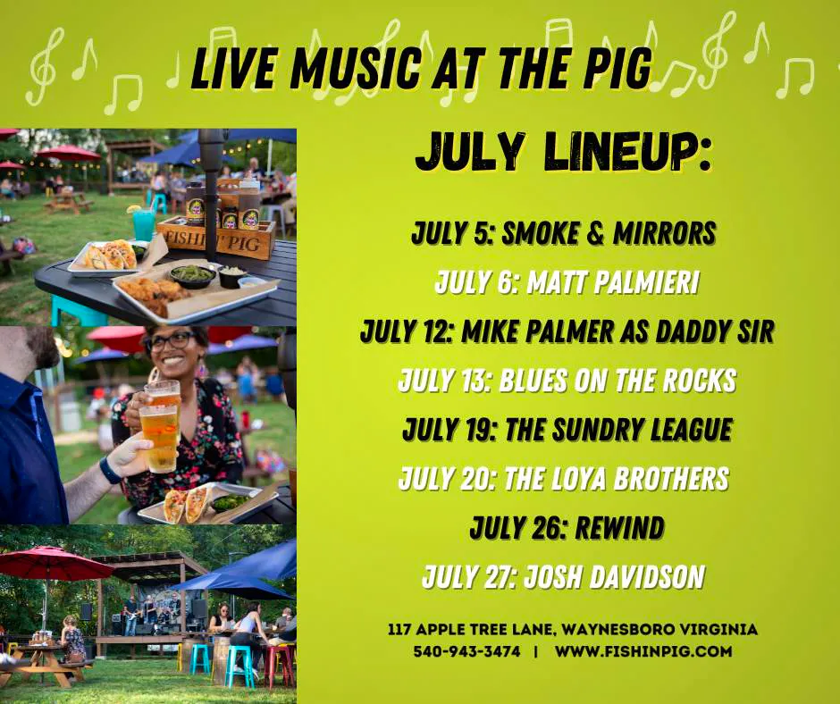 Live Music at The Fishin' Pig!