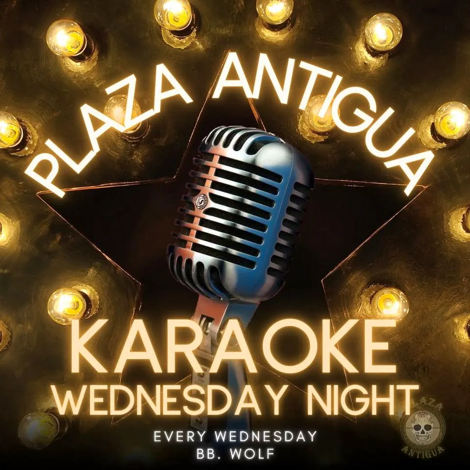 Karaoke at Plaza Antigua