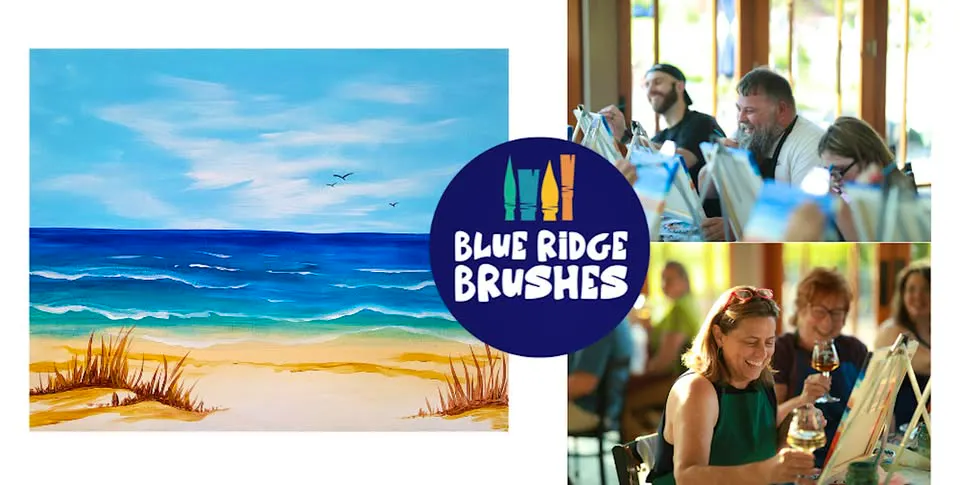Paint & Sip- “Blissful Beach Day”