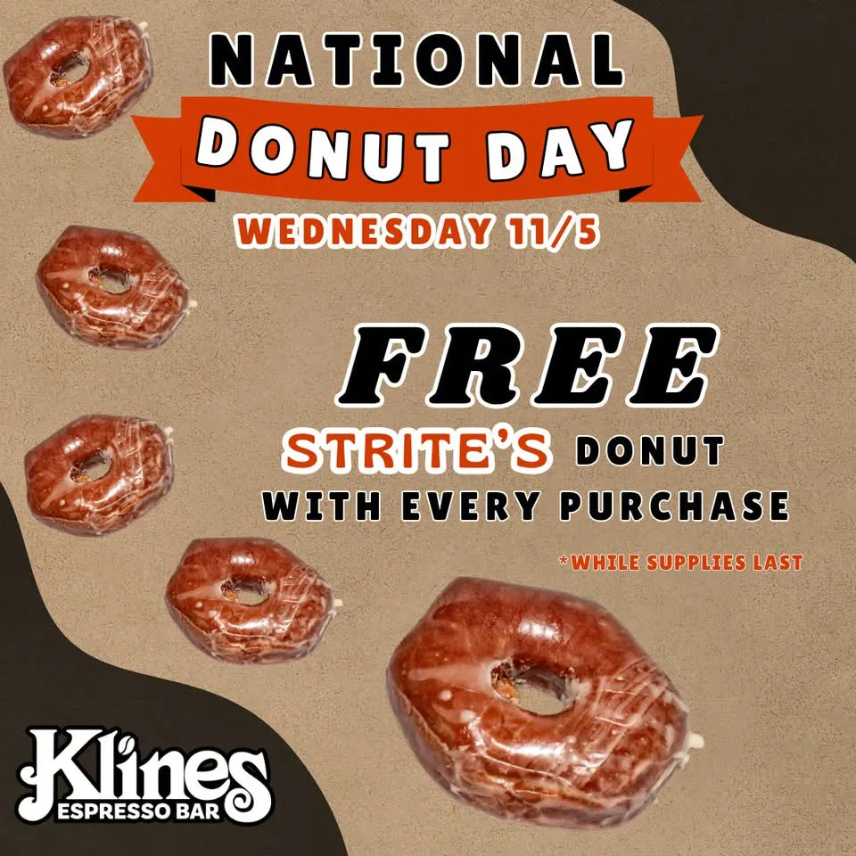 National Donut Day – Free Strite’s Donut
