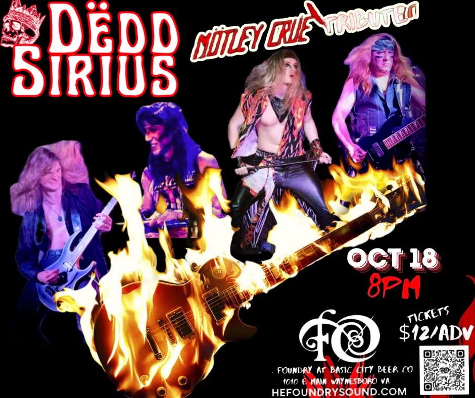 Dedd Sirius- Motley Crue Tribute