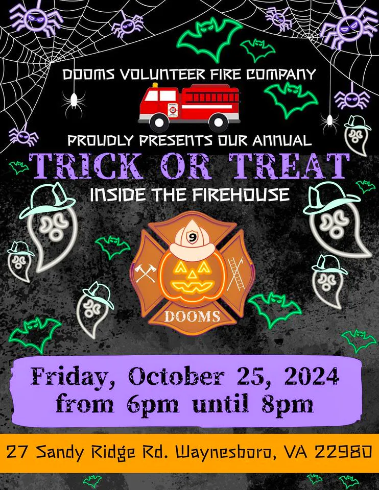 Trick-or-Treat in the Firehouse