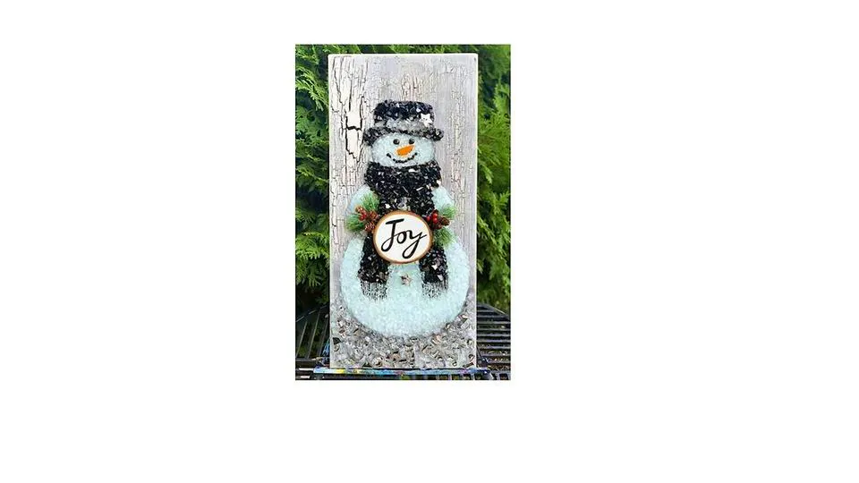 Snowman Resin