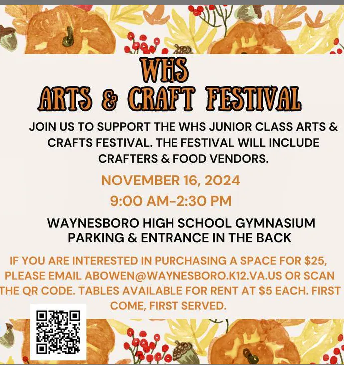 WHS Arts & Crafts Festival