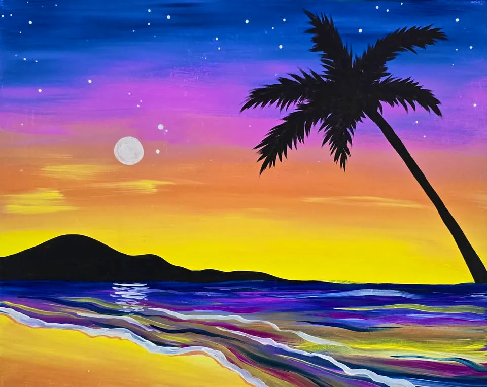 Paint + Sip: “Tropical Paradise”