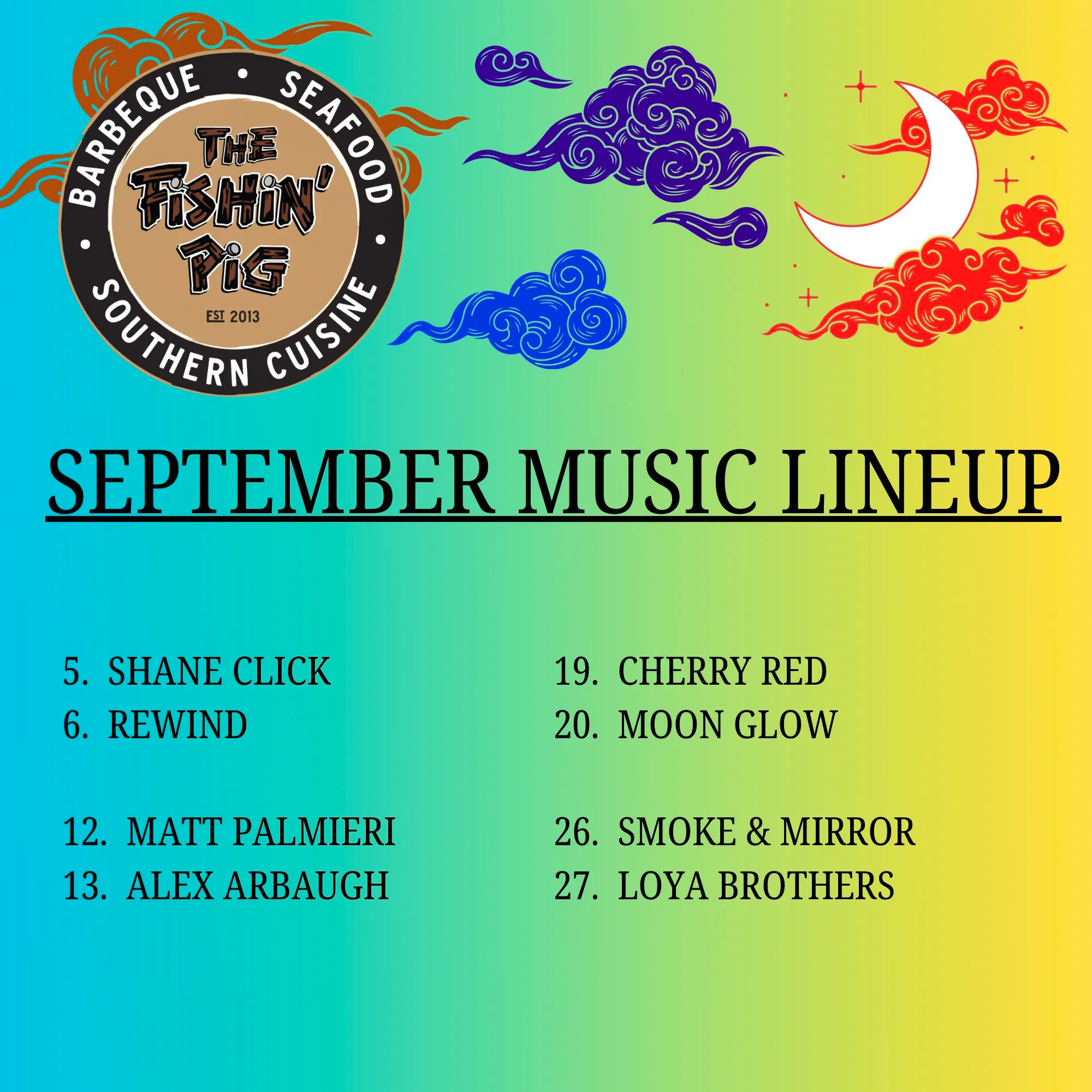 Live Music at Fishin’ Pig