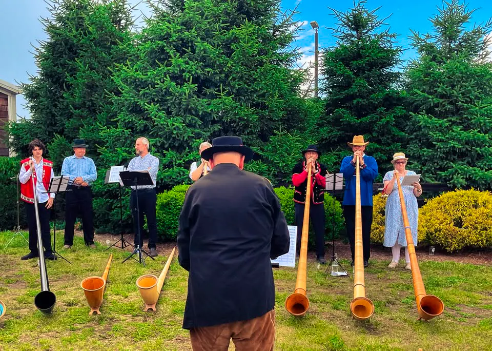 Father’s Day Alpenhorn Performance