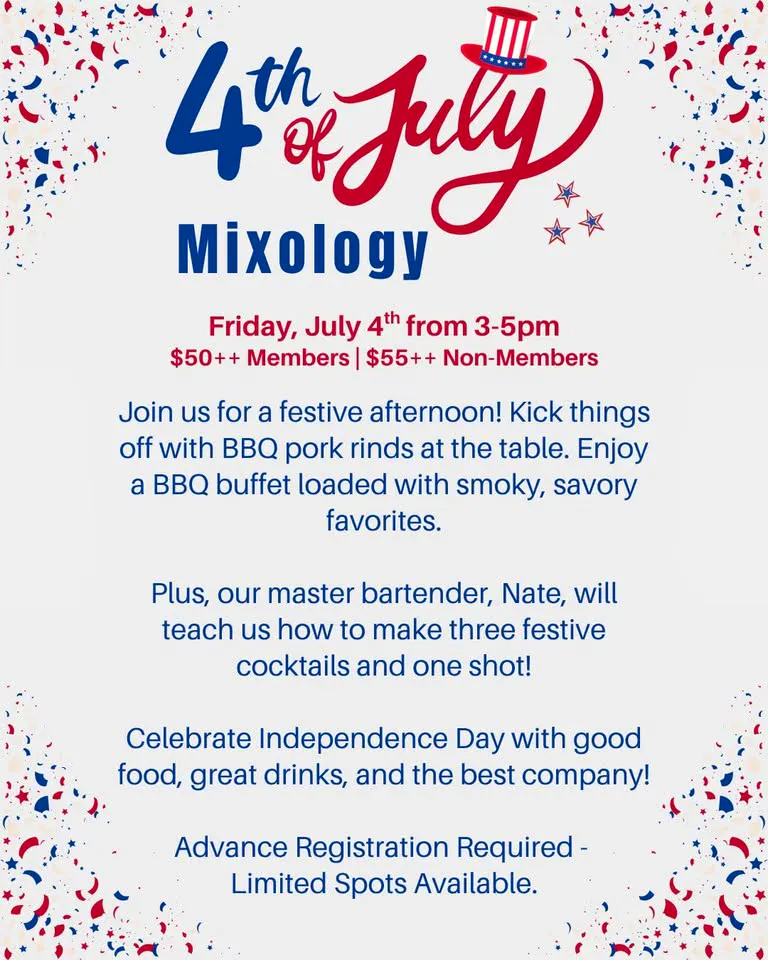 4th of July Mixology
