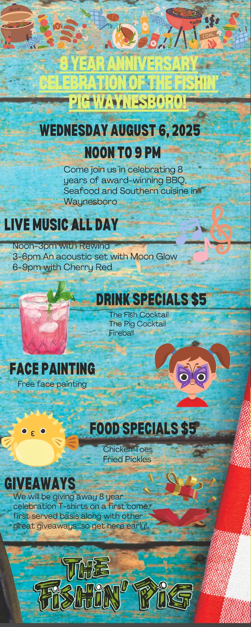 8 Year Anniversary Party