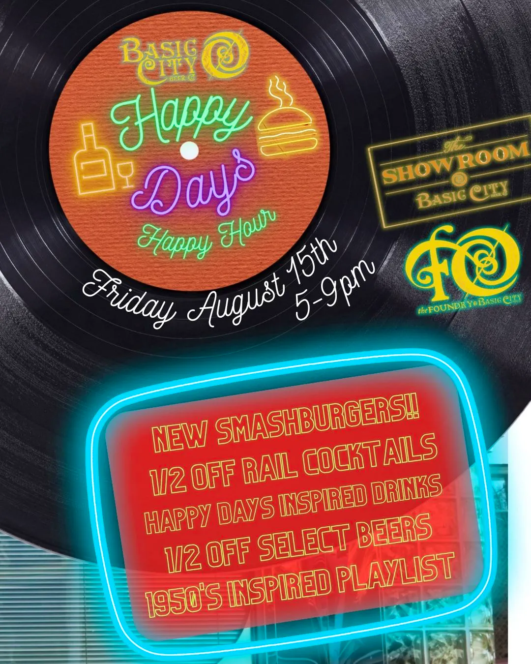 Happy Days Happy Hour