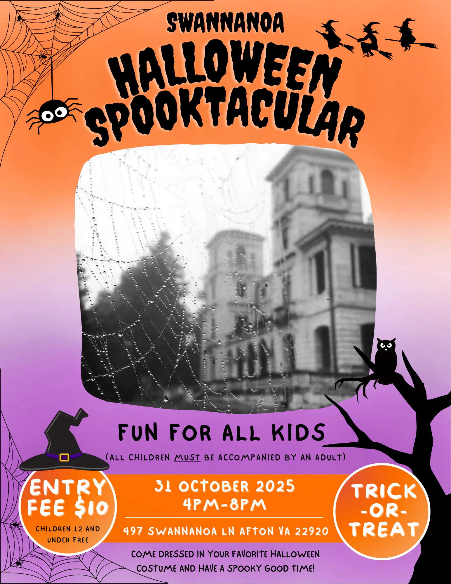 Swannanoa Halloween Spooktacular – Annual Family Trick-or-Treat