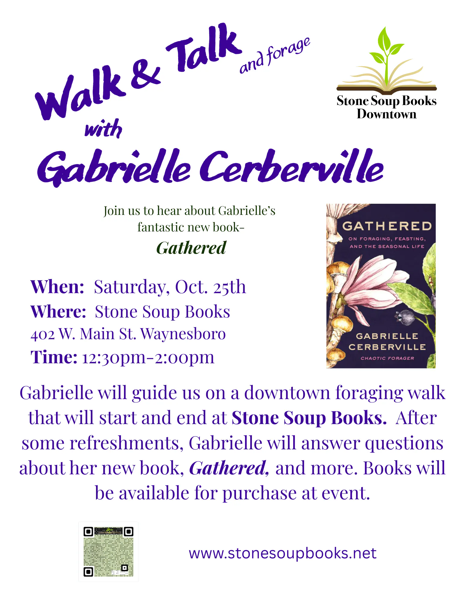 Nature Walk and Book Signing