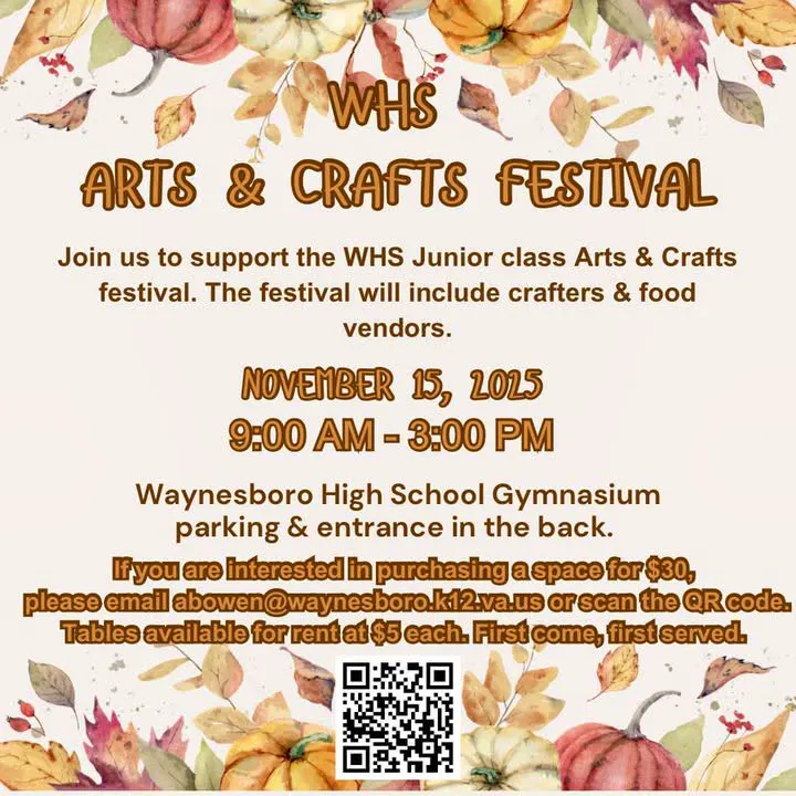 Waynesboro High School Arts and Crafts Festival