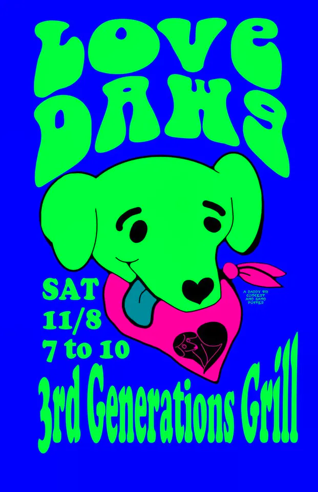 Live Music at 3rd Generations Grill: Love Dawg