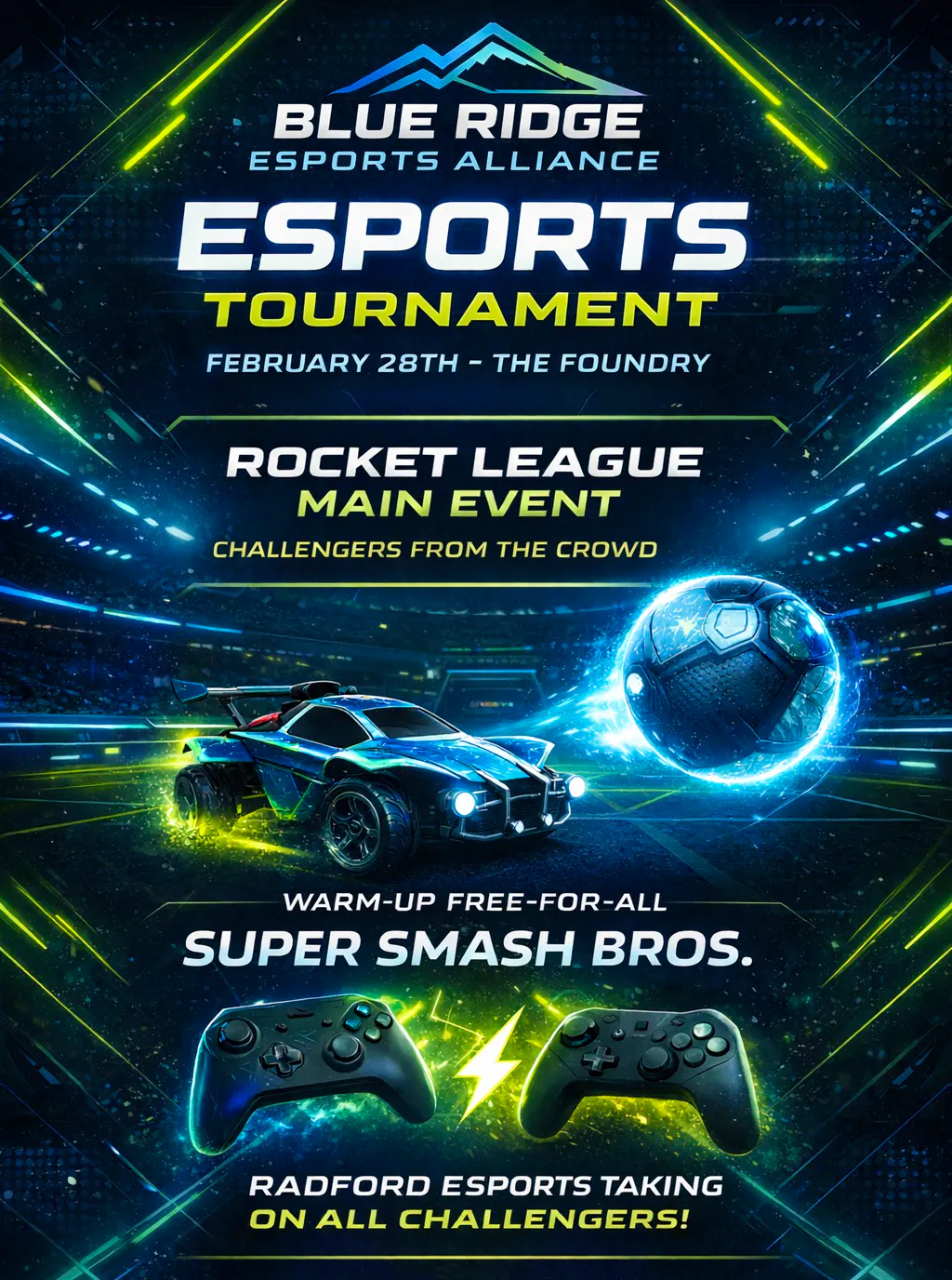 The Blue Ridge Esports Alliance Game Night