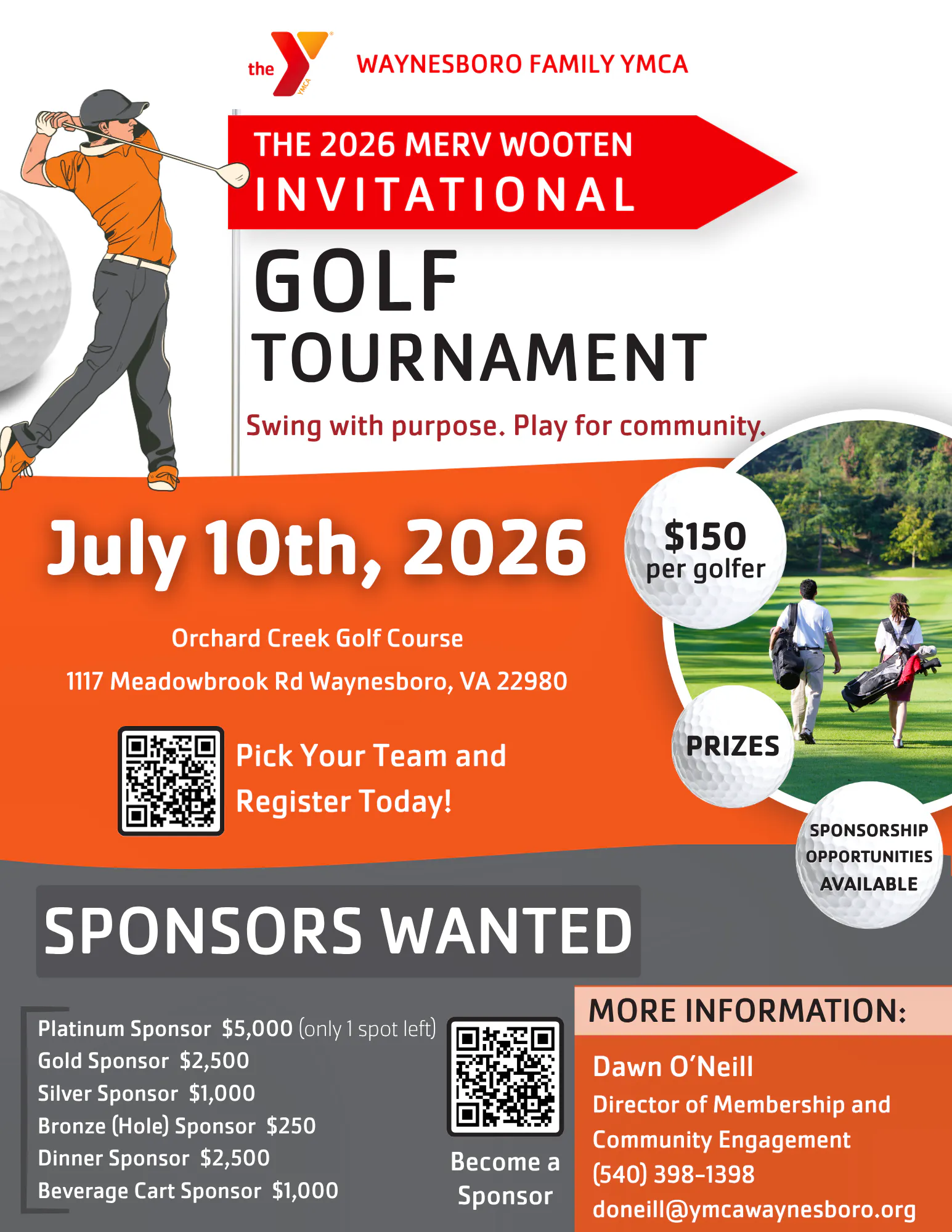 The 2026 Merv Wooten Invitational Golf Tournament