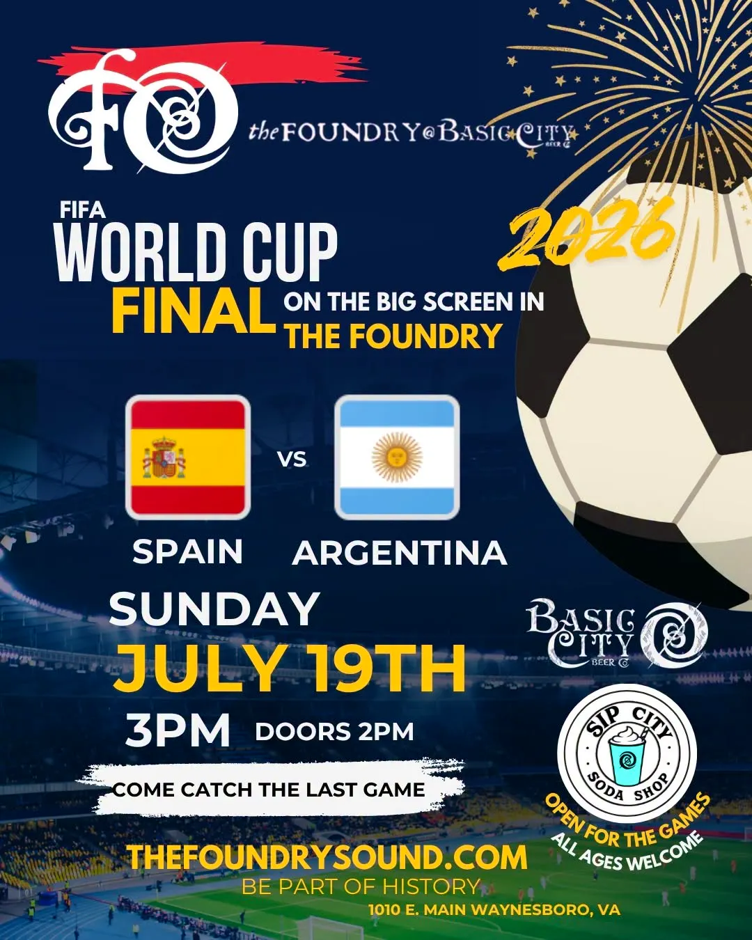 FIFA World Cup Final Watch Party