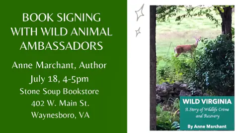 Book Signing with Wild Animal Ambassadors