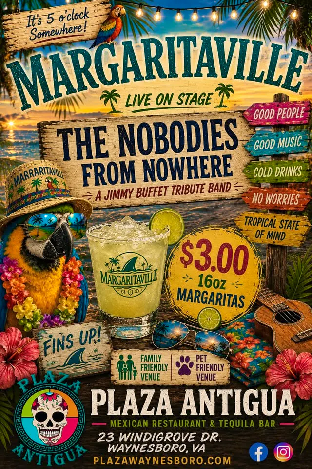 Margaritaville with the Nobodies from Nowhere