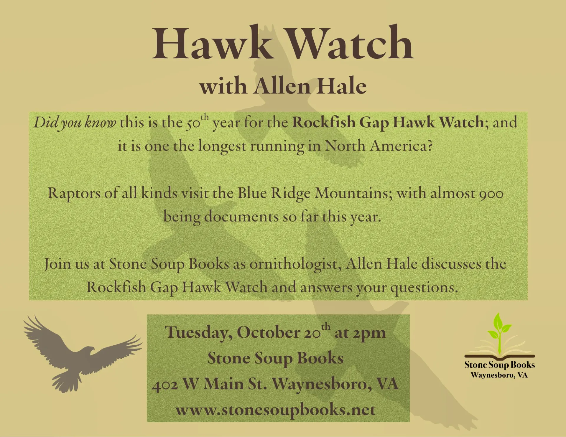 Hawk Watch with Allen Hale