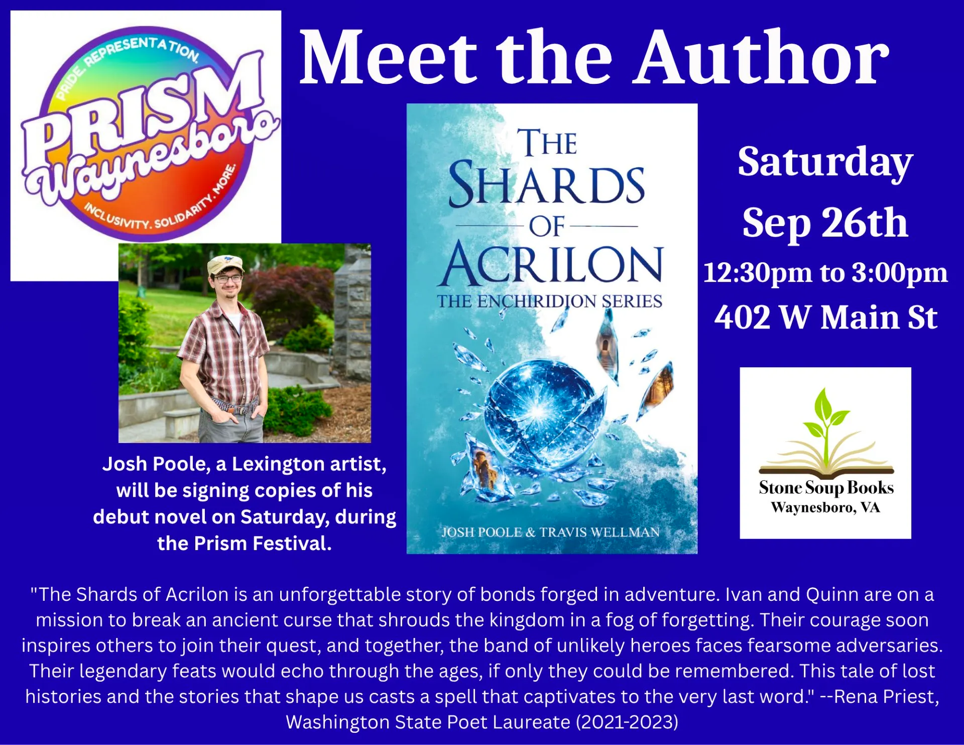 Meet the Author: The Shards of Acrilon